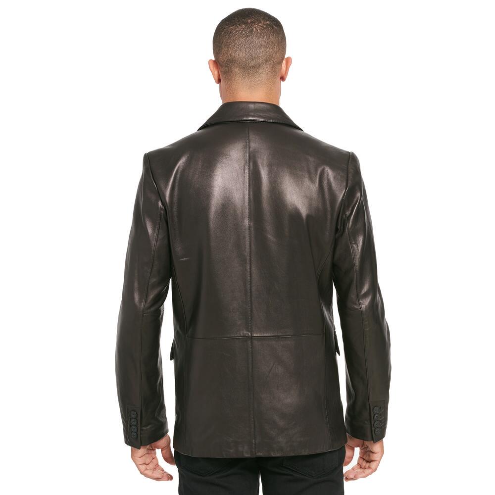 áo vest da nam xịn