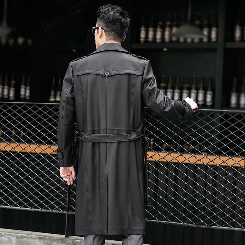 áo choàng da nam cao cấp
