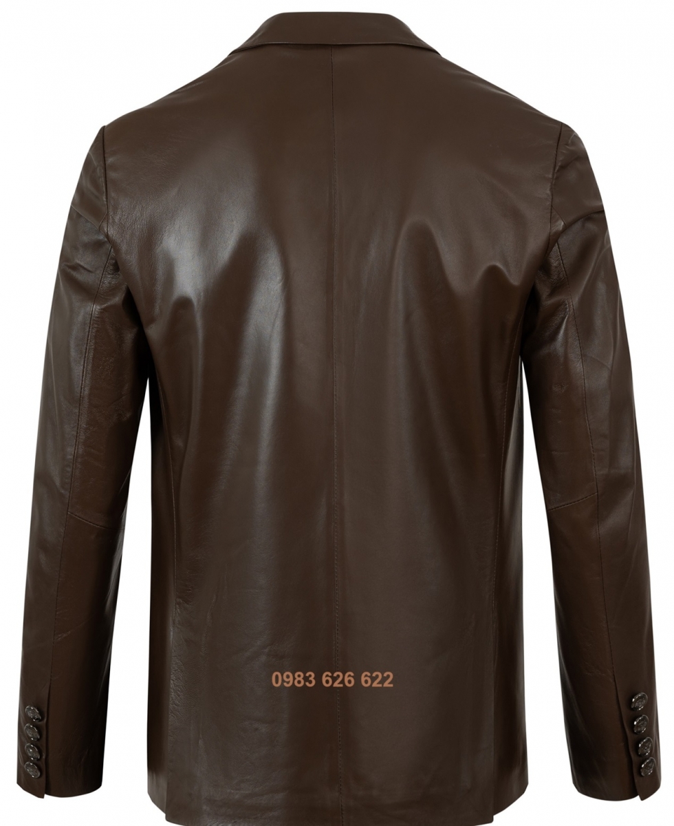 áo vest da nam xịn