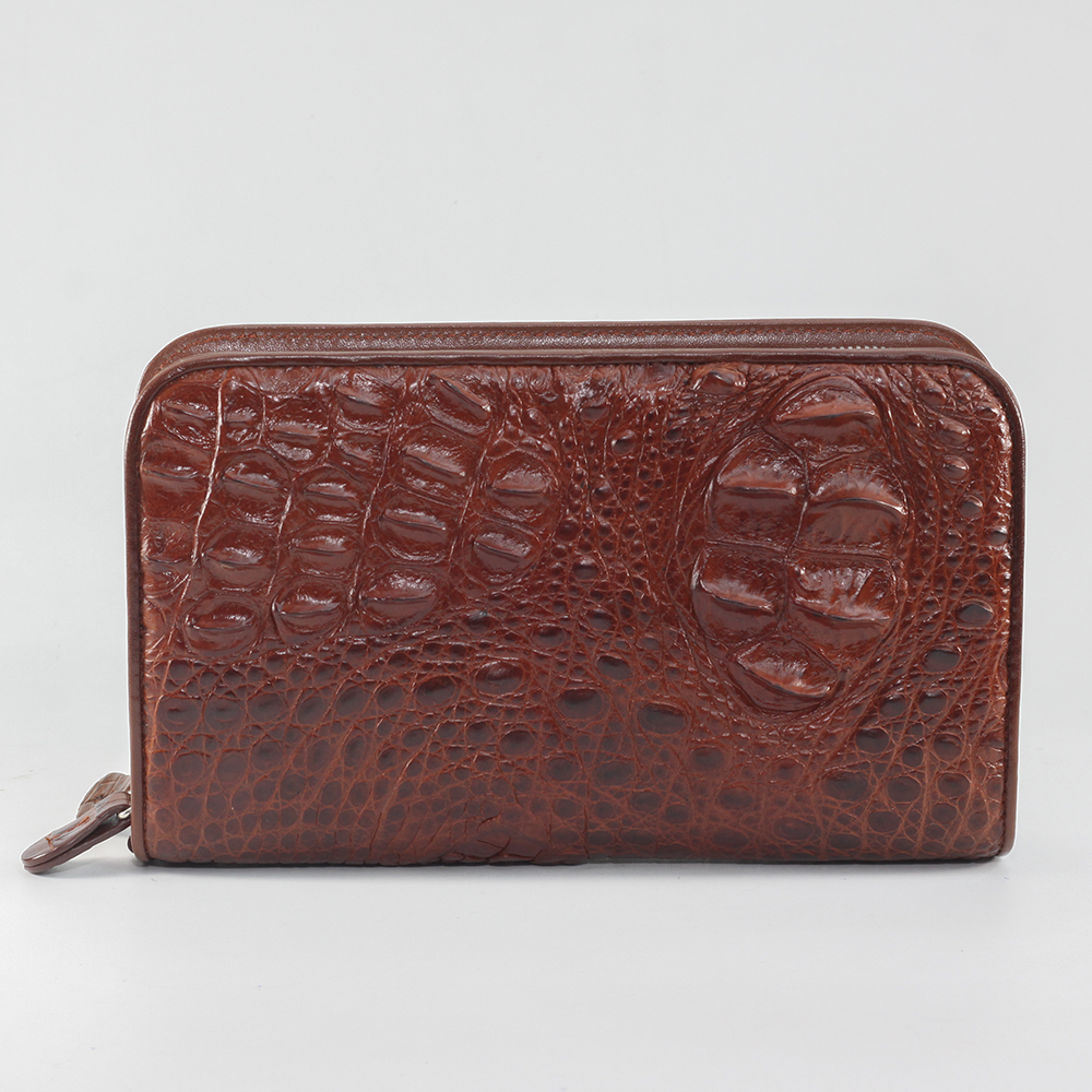 ví da cá sấu nguyên con