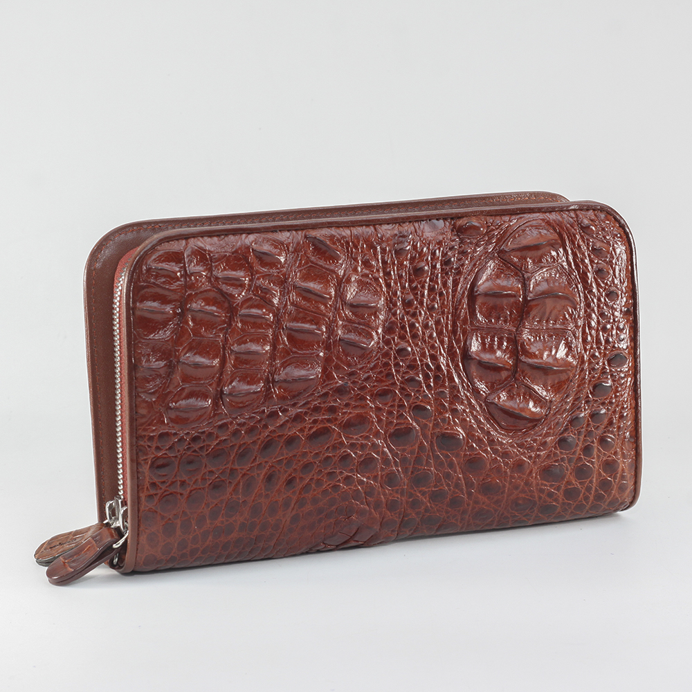 ví da cá sấu nguyên con