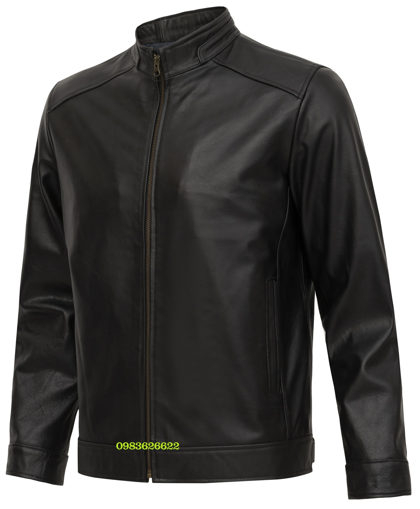 ÁO DA NAM CAO CẤP DA BÒ 186