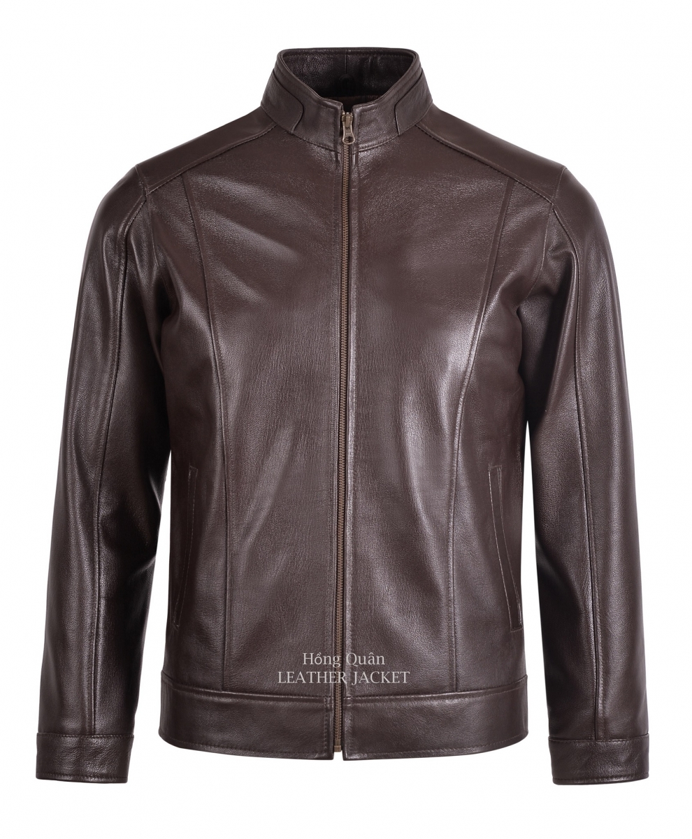 ÁO DA XỊN CHẤT LIỆU DA LẠC ĐÀ CAO CẤP 10 NĂM KHÔNG NỔ DA 511