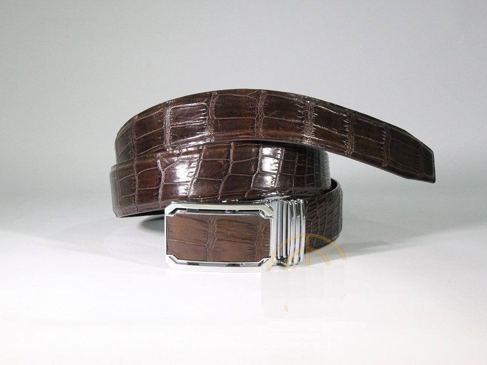 DÂY THẮT LƯNG DA CÁ SẤU CAO CẤP DÂY NGUYÊN CON KHÔNG NỐI - DLCS 012